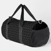 Birthday Golfer Ball 80. Sports Player Black Duffle Bag (Rechte Ecke)