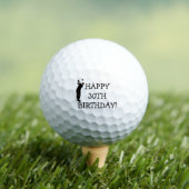Birthday Golfer Funny 30. Happy Vater Golf Balls Golfball (Insitu T-Shirt)