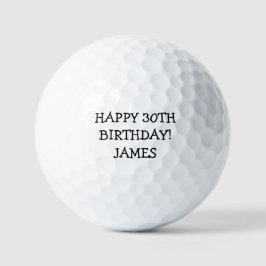 Birthday Golfer Funny 30. Happy Vater Spaß Golfball
