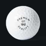Birthday Golfer Funny 80. Happy Vater Golf Balls Golfball<br><div class="desc">Vintage PREMIUMQUALITÄT 1942. Witziges 80. Geburtstagsziffer. Ideal für Vater,  Großvater,  Stiefvater. Golfer Geschenkidee. Sie können das Jahr personalisieren.</div>