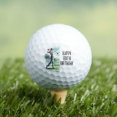 Birthday Golfer Funny 80. Happy Vater Golf Balls Golfball (Insitu T-Shirt)