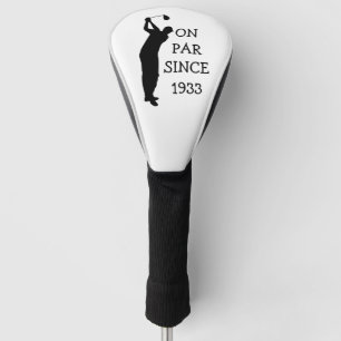 Birthday Golfer Funny 90. Happy Vater Par Spaß Golf Headcover