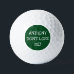 Birthday Golfer Funny 90. Happy Vater Par Spaß Golfball<br><div class="desc">Auf Par seit 1933. 70. Geburtstag. Ideal für Vater,  Großvater,  Stiefvater. Golfer Geschenkidee. Personalisieren Sie es mit einem Jahr.</div>
