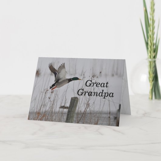 Birthday Great Opa Karte (Vorderseite)