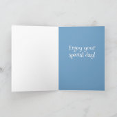 Birthday Great Pyrenäen Mountain Hund Karte (Innenseite)