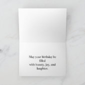 Birthday Greeting Card Karte (Innenseite)