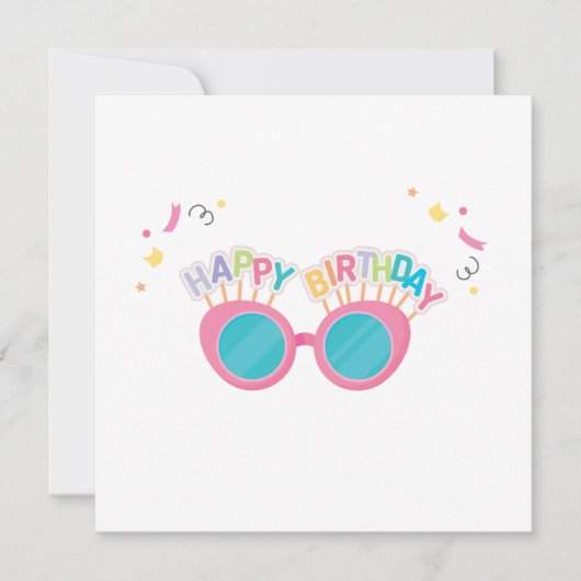 Birthday Greeting Cards Karte (Vorderseite)