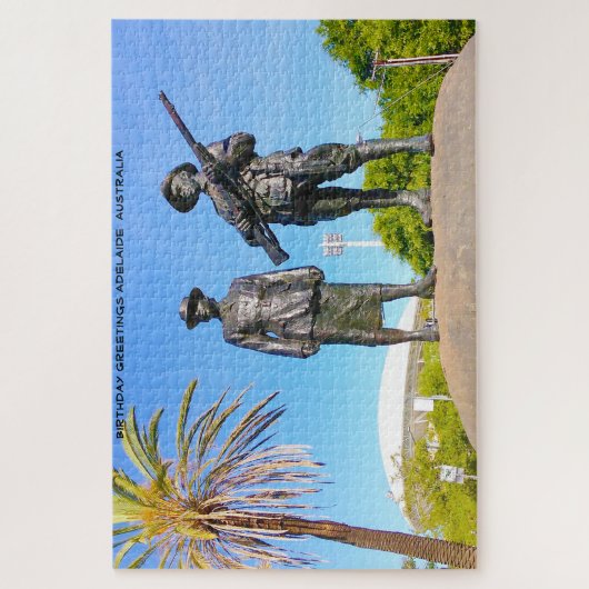 Birthday Greetings Adelaide Australia Puzzle (Vertikal)