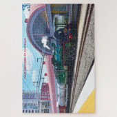 Birthday Greetings Australian Steam Trains Jigsaw Puzzle (Vertikal)