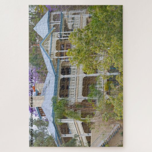 Birthday Greetings Brisbane Australia Puzzle (Vertikal)