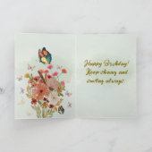Birthday Greetings Card Karte (Innenseite)