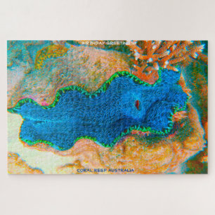 Birthday Greetings Coral Reef Australien Puzzle