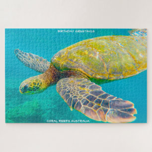 Birthday Greetings Coral Reef Australien Puzzle