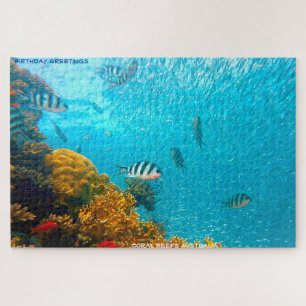 Birthday Greetings Coral Reef Australien Puzzle