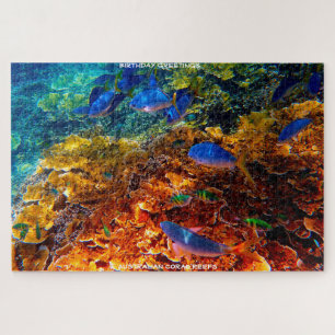 Birthday Greetings Coral Reef Australien Puzzle