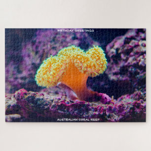 Birthday Greetings Coral Reef Australien Puzzle