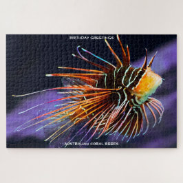 Birthday Greetings Coral Reef Australien Puzzle