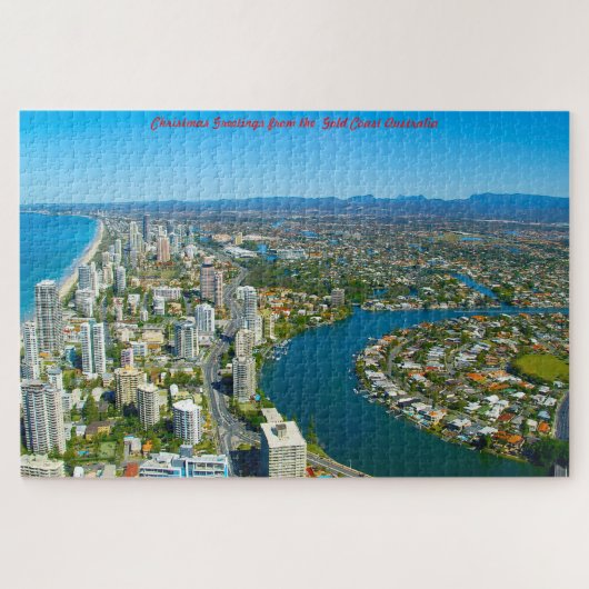 Birthday Greetings Gold Coast Queensland Australie Puzzle (Horizontal)