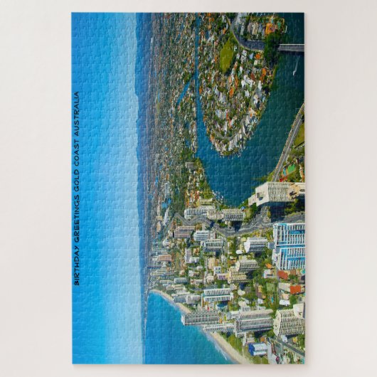 Birthday Greetings Gold Coast Queensland Australie Puzzle (Vertikal)