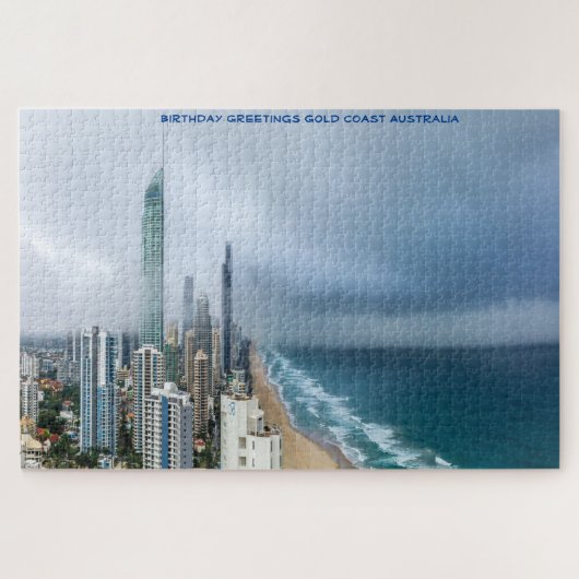 Birthday Greetings Gold Coast Queensland Australie Puzzle (Horizontal)