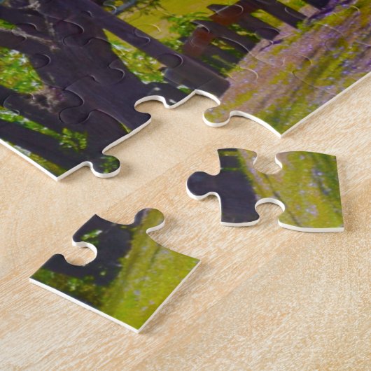 Birthday Greetings Jacaranda Trees Australien Puzzle (Seite)