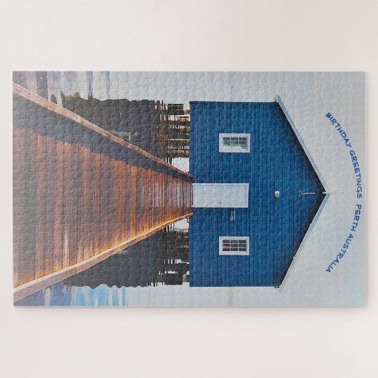 Birthday Greetings Perth Australien Puzzle (Horizontal)