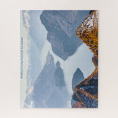 Birthday Greetings Roys Peak Neuseeland Puzzle (Vertikal)