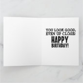 BIRTHDAY GROSSE FUNNE, DIE SIE GUTE KARTE AUSSEHEN (Innenseite)