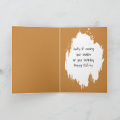 Birthday Groundhog Day Humor Karte (Innenseite)