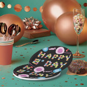 Birthday Grußkerzen Pappteller