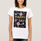 Birthday Grußkerzen T-Shirt (Vorderseite)