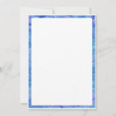 Birthday, Haiangriff, Dankeskarte (Rückseite)