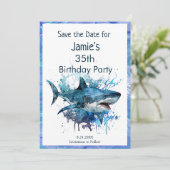 Birthday, Haiangriff, Save The Date (Stehend Vorderseite)