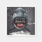 Birthday, Haiangriff, Serviette (Vorderseite)