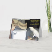 Birthday Hardwork Karte (Vorderseite)