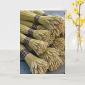 Birthday Harvest Wheat Sheaf Bundles Karte (Gelbe Blume)