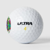 BIRTHDAY HATS DESIGN GOLFBALL (Logo)