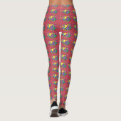 BIRTHDAY HATS DESIGN LEGGINGS (Rückseite)