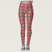 BIRTHDAY HATS DESIGN LEGGINGS (Vorderseite)