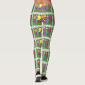 BIRTHDAY HATS DESIGN LEGGINGS (Rückseite)