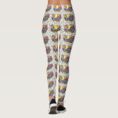 BIRTHDAY HATS DESIGN LEGGINGS (Rückseite)