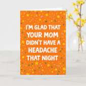 Birthday Headache Karte (Gelbe Blume)