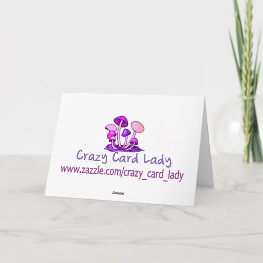 Birthday Hell Karte (Rückseite)