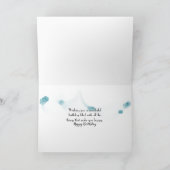 Birthday High Heels mit Daisy Card Karte (Innenseite)