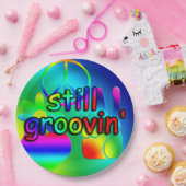 Birthday Hippie Still Grovin Party Teller (Party)