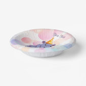 Birthday Hippo Paper Bowl Pappteller (Gewinkelt)