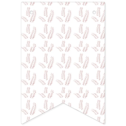 Birthday & Holiday Bunting Wimpelkette (Zweite Fahne)