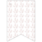 Birthday & Holiday Bunting Wimpelkette (Erste Fahne)