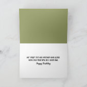 Birthday Holstein Kühe Weiden Karte (Innenseite)