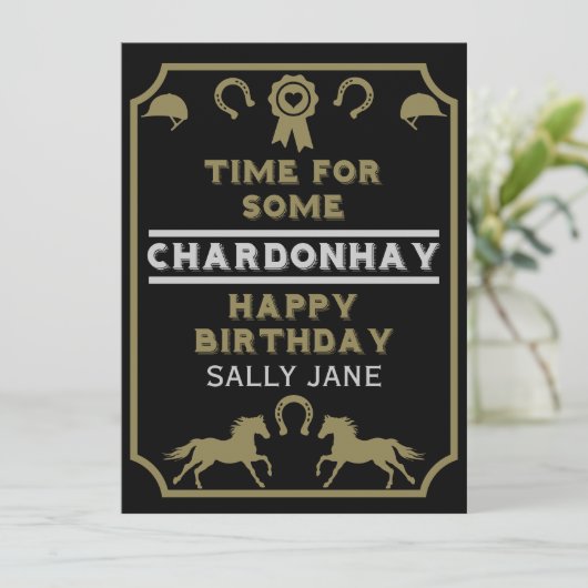 Birthday Horseback Riding (Stehend Vorderseite)